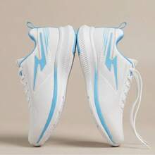 Flexible, Breathable, Comfortable, And Modern Athletic Shoes + Digital Watch + Pair Of Socks – Ideal For Walking And Daily Activities. - White/blue Bb - View 8