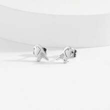 1 Pair Golden Earring In The Shape Of A Bird, With A Cute And Delicate Style. It Is Perfect For Daily Wear And Makes A Wonderful Gift. - GED955 - View 7