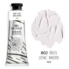 50ml/Tubo Pintura al óleo profesional Paul Rubens en tubo de aluminio: Colores completos - Pintura al óleo para artistas de grado artístico con gran poder de cobertura y buen color, adecuada para principiantes, artistas, amantes del arte y adultos, regalo del Día de la Madre, regalo para mamá, regalo de vuelta a la escuela, útiles escolares - Una pieza - Ver 24