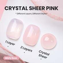 Beetles 15ml Hema Free Black Gel Polish – Silent Charm Audrey Color Long-Lasting Soak Off UV LED Glossy Manicure DIY Nail Art - 15Ml Hema-free Misty Rose - 查看 3