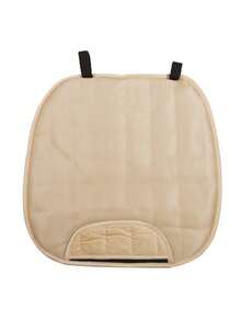 1pc Front Car Seat Cushion, Anti-Slip Winter Car Seat Protector - Multicolor - View 10