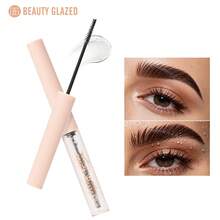 beauty glazed Lightweight Waterproof Sweat-Resistant Quick-Drying Transparent Eyebrow Styling Gel, Shaping And Defining Natural Eyebrow Makeup - Clear - View 2