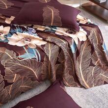 3pcs 3D Floral Print Bedding Set (Includes Pillowcase, Excludes Filler) Polyester Fabric Washable Soft Bedding For Bedroom Or Guest Room, Modern Minimalist Style - Fragrant Grass at the End Of the World - View 6