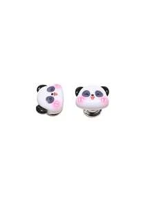 Panda-Shaped Car Start Button Cover With A Three-Dimensional Cute Cartoon Design. Suitable For One-Button Start Buttons On Cars, SUVs And Trucks For Decoration. Easy To Install Without Blocking The Operation. An Interior Creative Accessory That Adds Fun Atmosphere. Cute Panda Design, Small In Size. - A - View 9