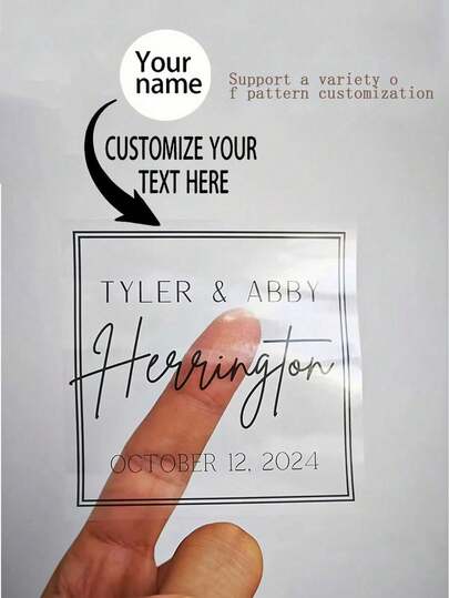 100pcs Personalized Custom Labels - Free Design High Definition Image & Font, Customized Stickers With Any Design Image And QR Code, PVC Stickers, Colorful Custom, Personalized, Unique Ideal Gifts, Social Media Scan Me Codes With Any Design Image Logo Text, Workers, Pets, Home, Office, For Halloween Decor, Fall Decor Christmas