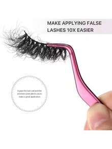 Stainless Steel Eyelash Curler With Comb, Beauty Tool Set For Eyelash Curling, Eyebrow Trimming, False Eyelash Application - Multicolor - View 7