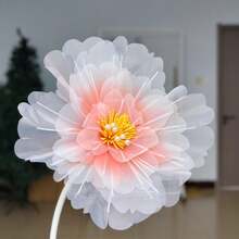 50cm künstliche Pfingstrose - elegante Hochzeitsdekoration, Blumenarrangement für Raumhintergrund, realistischer grüner Stiel, perfekt für Valentinstag, besondere Anlässe, rustikale Hochzeiten, Geburtstagsgeschenke, Abschlussfeiern und mehr. - Verschiedenfarbig - Übersicht 11