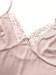 Đầm satin hở lưng gợi cảm, thanh lịch, kiểu dáng cổ điển, thời trang mới mùa Xuân/Hè 2026, thích hợp cho công sở, đi làm, dự tiệc, sinh nhật, hẹn hò, ngày Valentine, tiệc tùng, màu nâu, đầm hè màu hồng. - Hồng - Xem 8