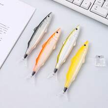 1pc Realistic Fish Shaped Pencil Case, Personalized Fish Wallet, Storage Pouch - Multicolor - View 6