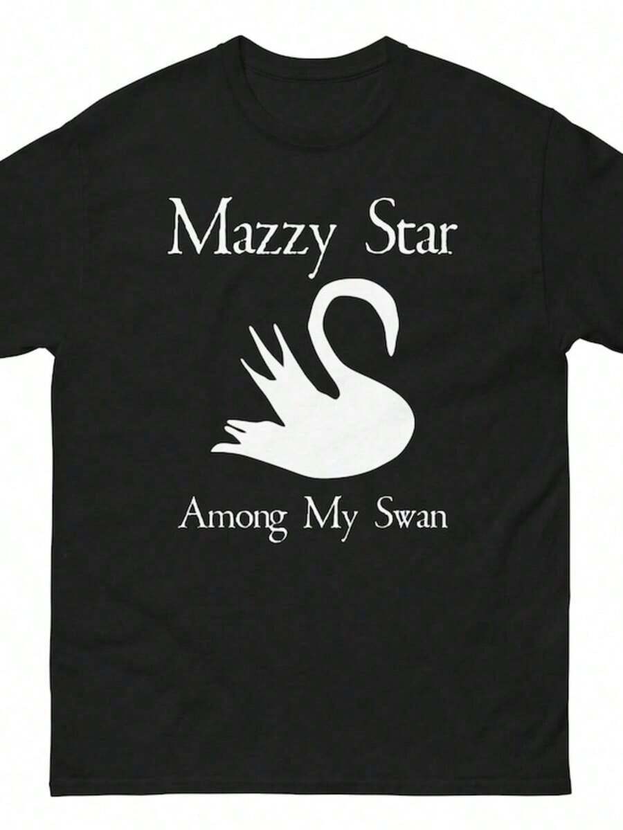 Mazzy - My Swan - Vintage Band Shirt - 黑色 5 - 查看 1