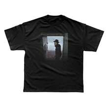 Luxury Unisex James Bay T-Shirt - Chaos And Calm - 黑色 - 查看 1
