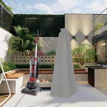 Upright Vacuum Cleaner Dust Cover With Storage Bag, Protective Cover For Upright Vacuum Cleaner With Storage Bag, Universal Vacuum Cleaner Protective Cover - View 3