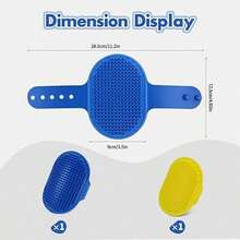 1 pieza Cepillo desenredante para mascotas, adecuado para gatos y perros, herramienta para desenredar, nuestra herramienta desenredante puede eliminar eficazmente los nudos y enredos, rastrillo para desenredar el aseo de gatos y perros - Ver 1