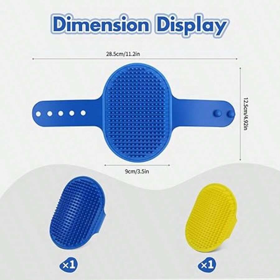 1 pieza Cepillo desenredante para mascotas, adecuado para gatos y perros, herramienta para desenredar, nuestra herramienta desenredante puede eliminar eficazmente los nudos y enredos, rastrillo para desenredar el aseo de gatos y perros - Ver 1