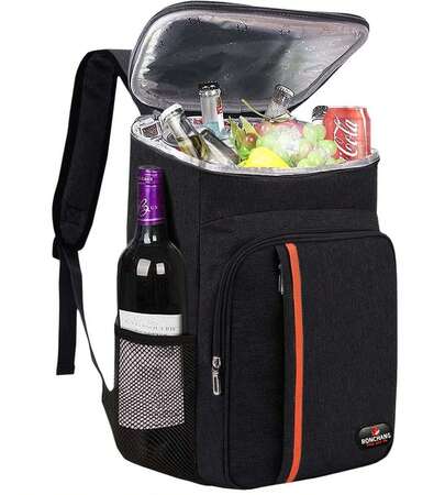 Mochila Térmica Grande 24L Cooler Portátil Resistente Impermeável Piqueniques Viagens Esportes Ar Livre