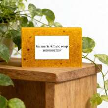 6/5/4/3/2/1 Pieces Of Lemon Turmeric And Tumeric Soap, Soap, 100g Net Per Bar, Body Soap Cleansing And Skin Care Products, Suitable Bath And Care, Contains Natural Ginger Extract, Deep Cleansing And Moisturizing Handmade Soap - màu vàng - Xem 9