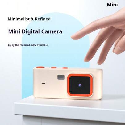 Reletech كاميرا رقمية CCD للطلاب: كاميرا صغيرة محمولة ذات تصميم كلاسيكي فائقة الدقة