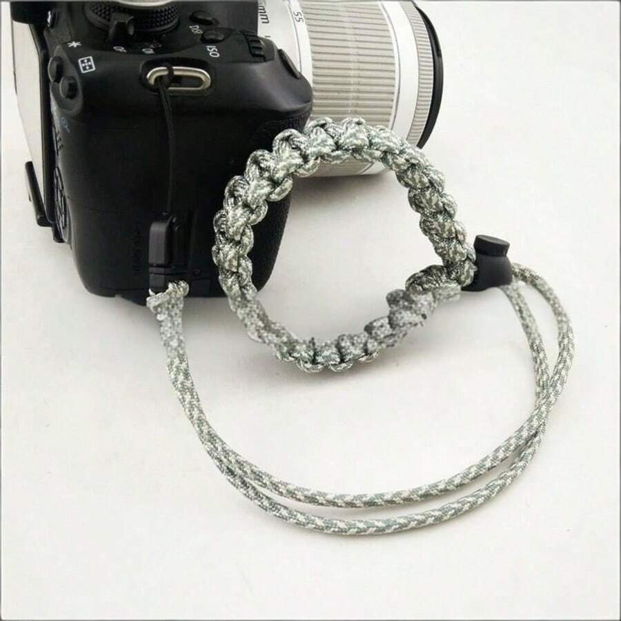 1PC Camera Universal Woven Umbrella Rope Wristband, Wristband,Outdoor Survival Camera Wristband, Umbrella Rope Woven Camera Pendant - Multicolor - View 1