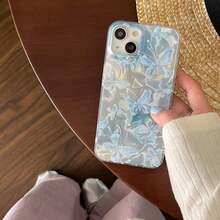 1个蝴蝶波浪图案手机壳，适用于 17 Pro Max、17 Pro、17 Air、16、15、14 Plus、13、12 Pro Max、11，奢华闪亮保护软壳手机壳 - 彩色 - 查看 2