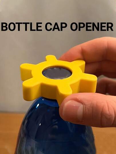 Durable Plastic Can Opener - Ergonomic Easy-Grip Design, Leak-Proof Portable For Camping, Picnic, BBQ, College Parties - Kitchen & Outdoor Beverage Accessories, Camping Gear, BBQ Supplies, Vibrant Tools, Reliable Can Opener