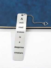 Stainless Steel Bookmark, Ideal Reading Gift For Book Lovers, Teachers, Friends And Family - Awell Wide Bookmark - View 6