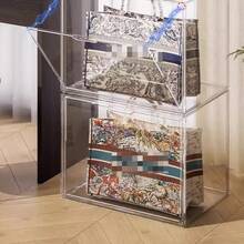 Multi-Functional Transparent Dust-Proof Storage Box, Luxury Perfume & Collectible Display Cabinet - Multicolor - View 9