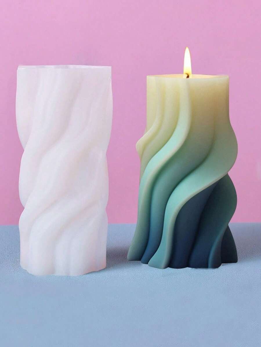 Wave Column DIY Handmade Fragrance Plaster Multifunctional Silicone Mold - Wave Column - View 1