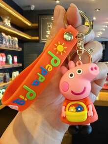 Móc khóa hình heo Peppa Pig ngộ nghĩnh, hoạt hình, dễ thương, dùng để treo xe, túi xách hoặc làm quà tặng. Thêm vào giỏ hàng và chúng tôi sẽ giao hàng ưu tiên. - Nhiều màu - Xem 14