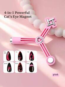New Upgraded Multi-Functional Nail Art Strong Cat Eye Triangle Shaped Cat Eye Tool, Spring/Summer - Multicolor - View 12