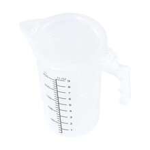 100/250/500毫升塑料量杯/量壶/液体容器/透明烘焙厨房面粉/水量杯带盖厨房配件 - 彩色 - 查看 5
