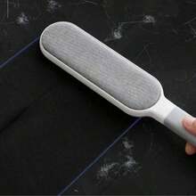 1PC Reusable Dust Brush, Double-Sided Pet Hair Remover, Manual Static Electricity Brush For Cats, Clothes, Sofas, Furniture, - Multicolor - View 1