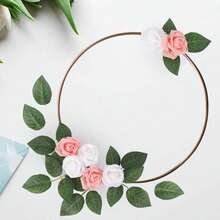 20pcs Artificial Rose Flower Heads, Lifelike Foam Fake Roses For DIY Wedding, Baby Shower, Party Table Decor, Spring Room Decoration, Valentine's Day Gift - White - View 5