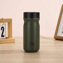 1pc New Minimalist Mini Pocket Cup, 316 Stainless Steel Double Wall Vacuum Insulated Travel Coffee Mug - Multicolor - View 13