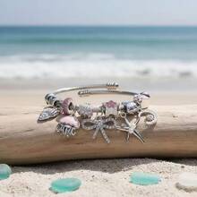1pc Panjia New Cute Octopus Bracelet For Women, Cartoon Rhinestone Bow Pendant Adjustable Fashion Bangle - Octopus Bow - View 9