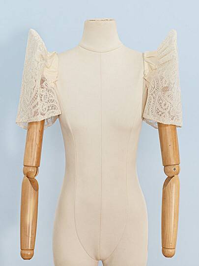 Áo vest tay cánh bướm có thể tháo rời AmyenjoylifeModern Filipiniana dành cho nữ, thích hợp cho các buổi hẹn hò tối, ngày lễ, đám cưới, kỳ nghỉ, các dịp thường ngày, sinh nhật, tiệc tùng, mùa xuân/hè (Không bao gồm váy)