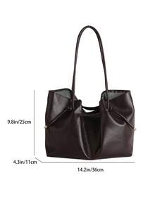 Fashionable And Exquisite Multi-Purpose Bag, 2026 New Model, Women's Large Capacity Shoulder Bag, Featuring A Casual And Retro Style For Daily Use. - Coffee - View 3