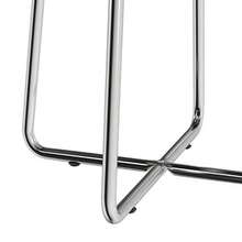 Hillsdale Regan Round Backless Metal Vanity Stool with Upholstered Seat Pink Velvet - rosado terciopelo - Ver 6