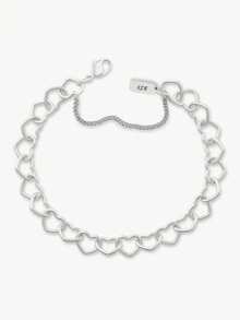 1 chiếc vòng tay hình cỏ bốn lá dễ thương tinh tế đính đá Zirconia, thích hợp cho nữ giới đeo hàng ngày, có thể dùng làm quà sinh nhật cho bạn gái, quà tặng trang sức cao cấp bằng bạc S925. - Vòng tay trái tim - Xem 3