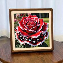 5D Diamond Painting Kit - Eternal Mother's Love Theme, Includes Vibrant Rose Flower Pattern, Round Diamond Beads And Vivid Colors, Suitable For Home/Office Wall Decor, Halloween & Christmas Gifts, Holiday Art, Handcraft DIY, Must-Have For Holiday Shoppers, Ideal For Home Decor Enthusiasts - View 6