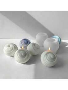Multifunctional Rotating Ball DIY Handmade Plaster Aromatherapy Silicone Mold - Sphere - View 4