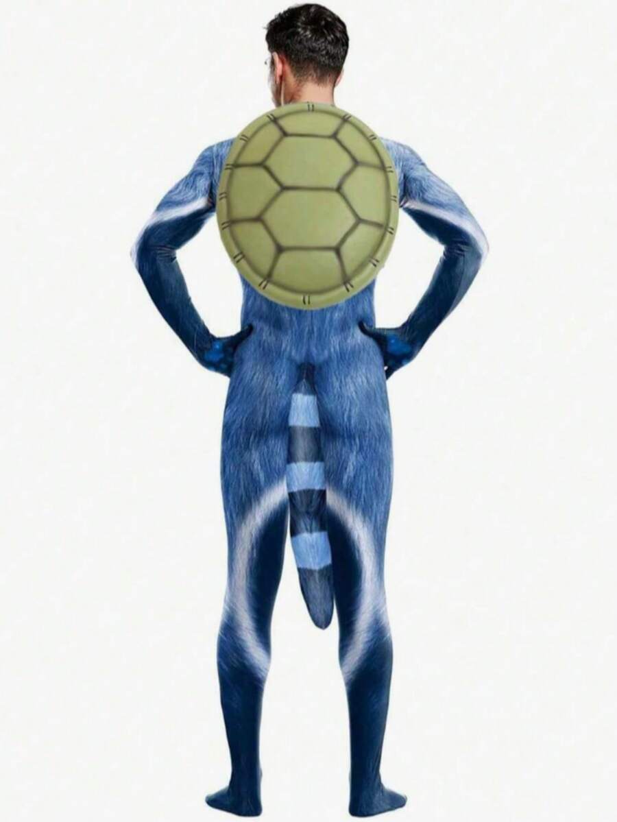 1 Piece, 2 Pieces, 3 Pieces. Teen Turtles Themed Prop Performance Costumes And Accessories, Realistic Turtle Shells, Cute And Fun, - Multicolor - View 1