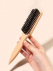 1pc Unisex Unscented Professional Styling Comb And Beard Brush, Gradient And Scissor Cleaning Comb, Hair Styling Smoothing Tool, Suitable For Thick And Thin Hair, Perfect For National Day, Bathroom, Scalp Massage, Back To School, Travel, Vacation, Daily Life/Christmas/Christmas Decoration/Christmas Gift - One Size Fits All - View 11