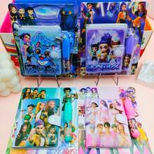 1pc Random Cute Cartoon Style Student Stationery, Christmas Gift Notebook - Multicolor - View 8