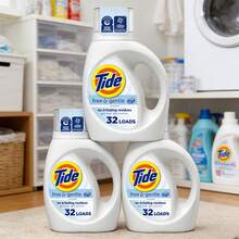Unscented Liquid Laundry Detergent 42 Fl Oz, Deep Clean Stain Removal Laundry Detergent, Unscented & Hypoallergenic Formula, Gentle Yet Effective In Removing Stains While Protecting Fabrics, Suitable For Both Machine And Hand Wash With Easy Rinsing, Color Protection & Anti-Dye Transfer,  For Garments, Low Suds, Fast Dissolving And No Residue, Ideal For Daily Household Laundry, Large Capacity & Cost-Effective Pack, Durable For Dorm And Home Use, Suitable For Delicate & Intimate Apparel, Fresh Unscented For Natural Comfort, Essential For Multi-Scene Clothing Cleaning And Care - Liquid - View 1