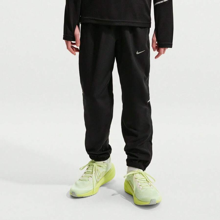 Nike Tween Boys K NK DF MILER PANT WOVEN Woven Long Pants IF2427-010 - Black - View 1