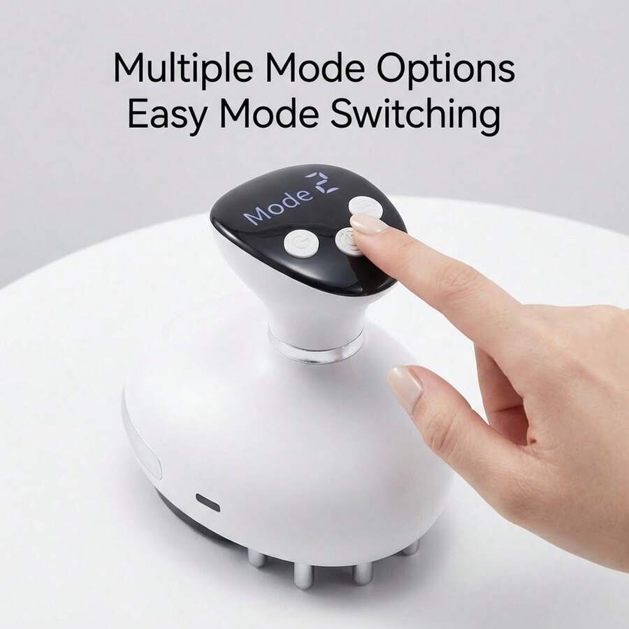 2-In-1 Smart 9-Gear Suction Adjustable Electric Acupuncture Massager, USB Portable Home Massage Device - Multicolor - View 1