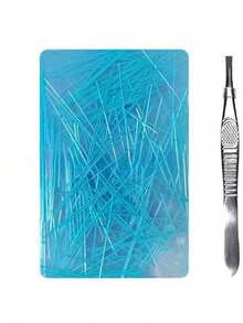 1/2/5件装 4.7*2.4英寸 硅胶去角质舒缓焦虑玩具，去角质焦虑垫，成人减压玩具，派对礼品，礼物填充物 - 彩色 - 查看 14