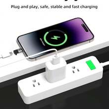 Adaptador de carga rápida USB-C a Lightning 1/2 piezas Mini adaptador hembra USB-C a macho Lightning Convertidor compatible con iPhone 14/13/12/11/Smartphone/PC/Conector Receptor inalámbrico de micrófono Convertidor de audio de auriculares Plug and Play Regalo de primavera - Negro - Ver 2