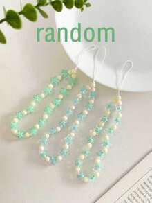 海龟彩绘编织波浪边简约优雅TPU彩绘防震手机壳，配串珠手链配件，兼容 17 Pro/17 Air/17/17 Pro Max、16/11/16 Pro/16 Plus/16 Pro Max/16 e/15 Pro Max/13/14/12/XS/XR/7G/8 Plus/XR/7/8、15 Pro Max、13、14、P12、X、12/14彩绘TPU防震软壳 - 彩色 - 查看 8