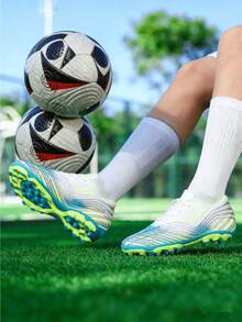 Men's Professional AG Football Shoes, Lightweight Training Shoes - Green - View 5